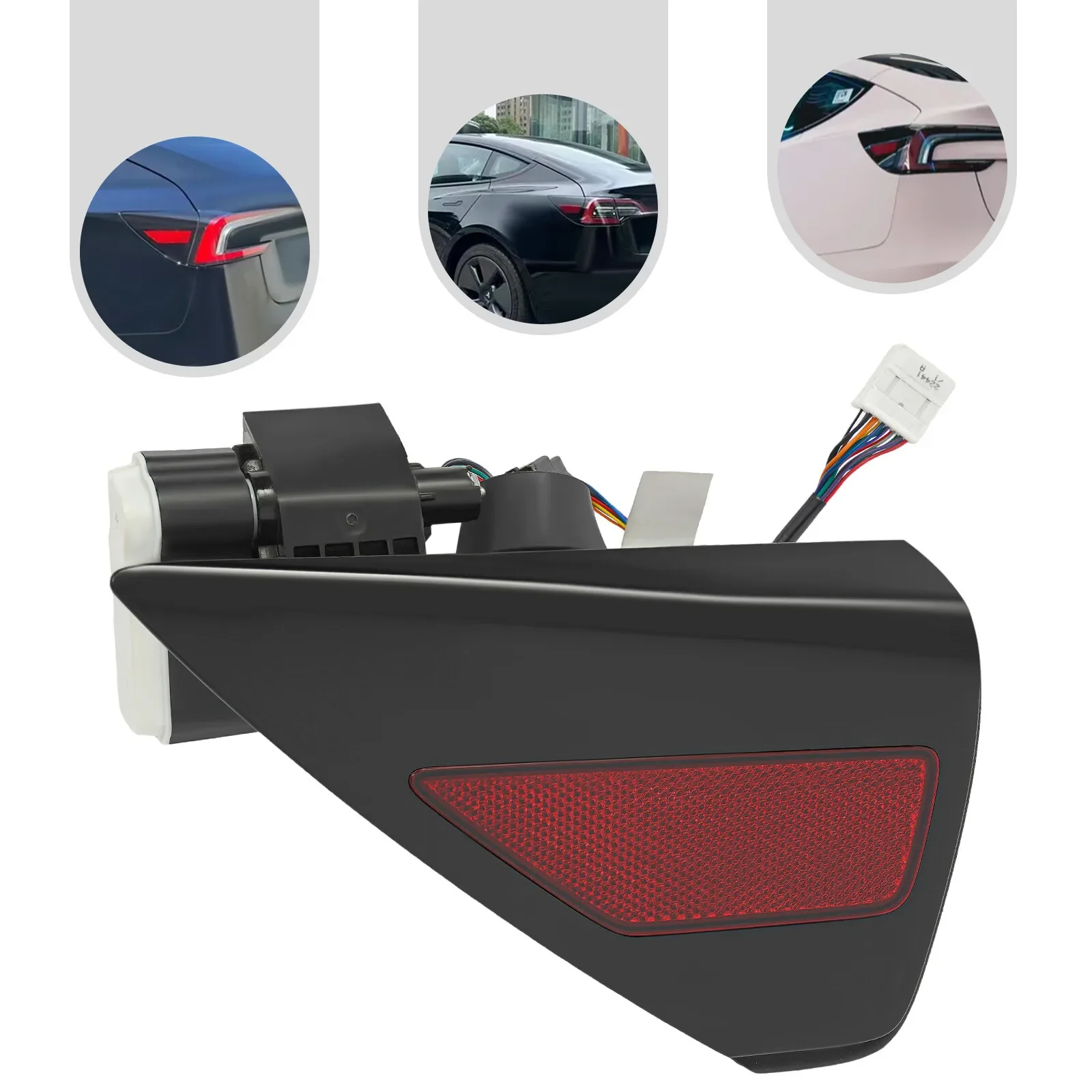 

Driver Side Charge Port Door Cover for Tesla Model 3/Y (2017-2023) - OEM Style Replacement