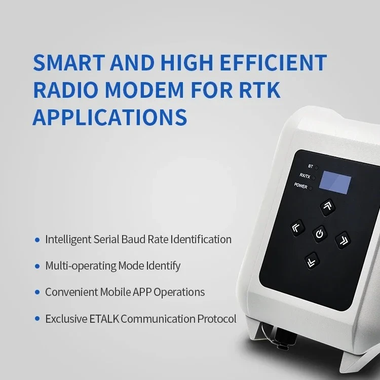 HX-DU8616D Pro High-Performance External UHF Radio Data Modem Multi Communication Protocols GNSS RTK Modem