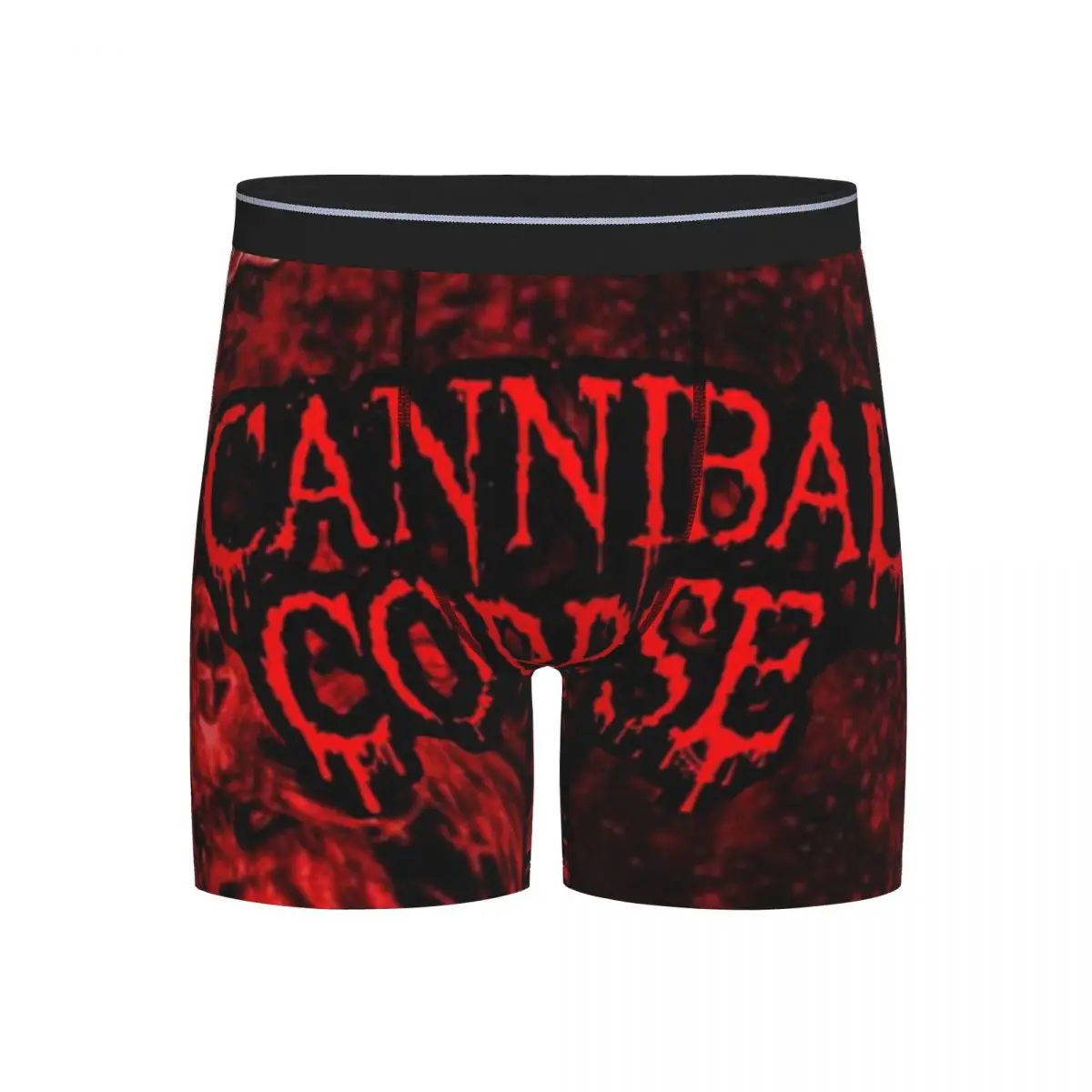 

Long Boxer Underpants Shorts Cannibal Corpse Heavy Metal Band Horror 1 Panties Male Soft Underwear for Homme Man Boyfriend Gift