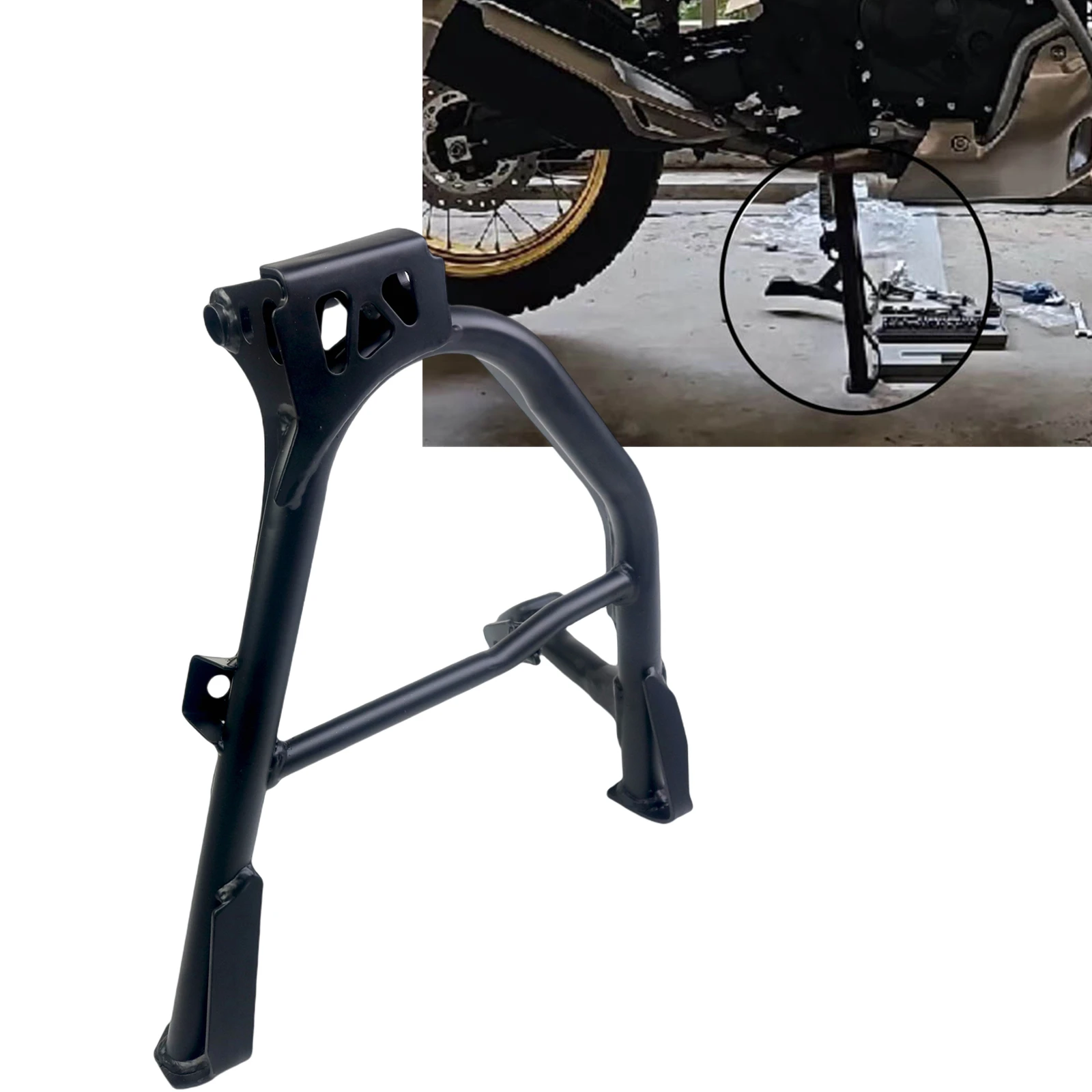 

Motorcycle Centerstand Kickstand Parking Stand Firm Holder Support For HONDA XL750 2023 2024