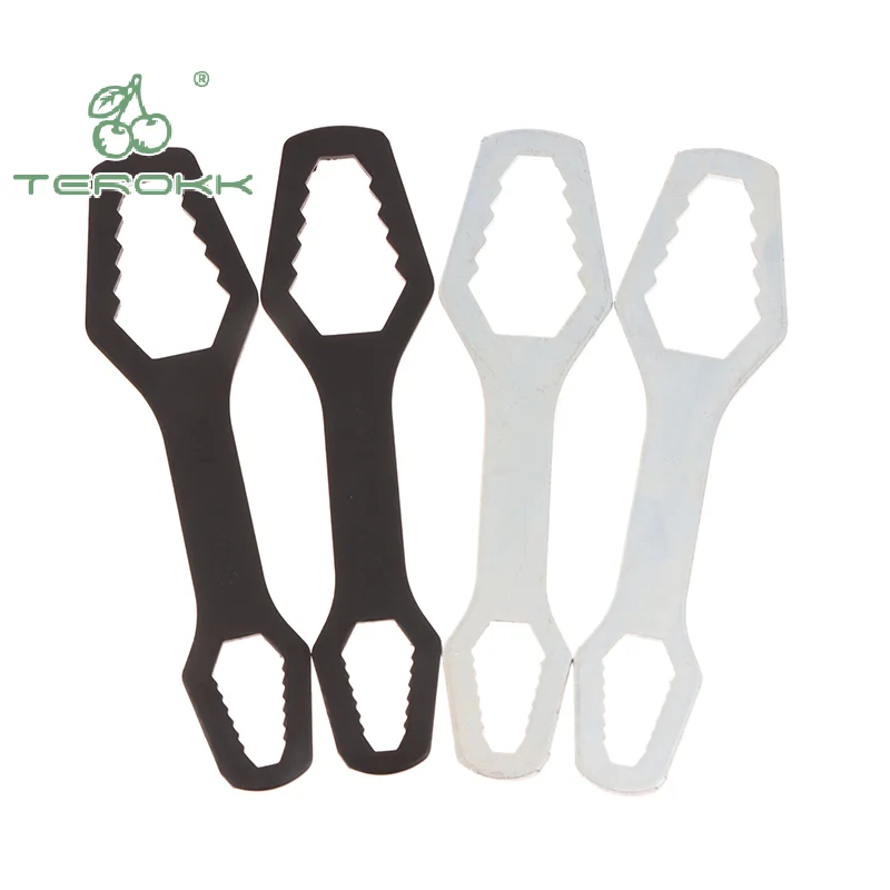 

2Pcs 8-24mm Universal Torx Wrench Self-tightening Adjustable Glasses Wrenches Board Double-head Torx Spanner Hand Tools For Fact