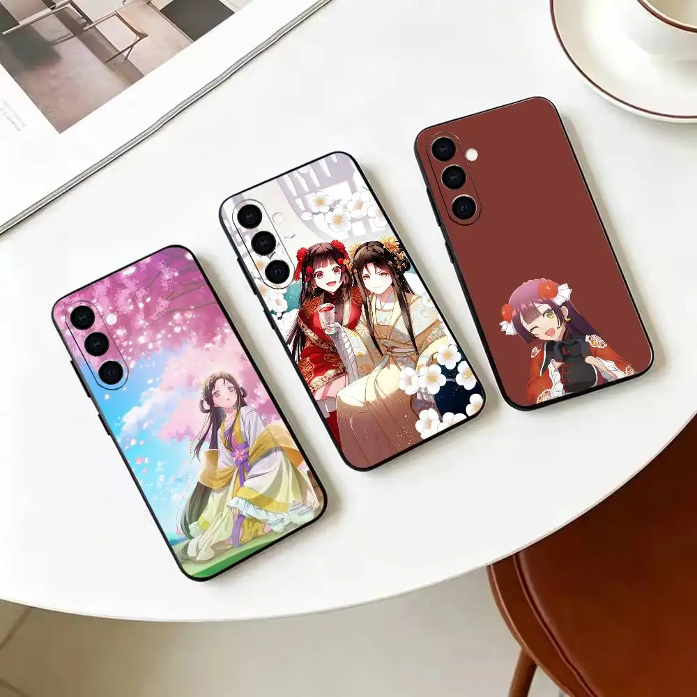 Body Swap Though Black Soft Silicone Phone Case for Samsung Galaxy A73, A42, A72, A70, A53, A52, A51