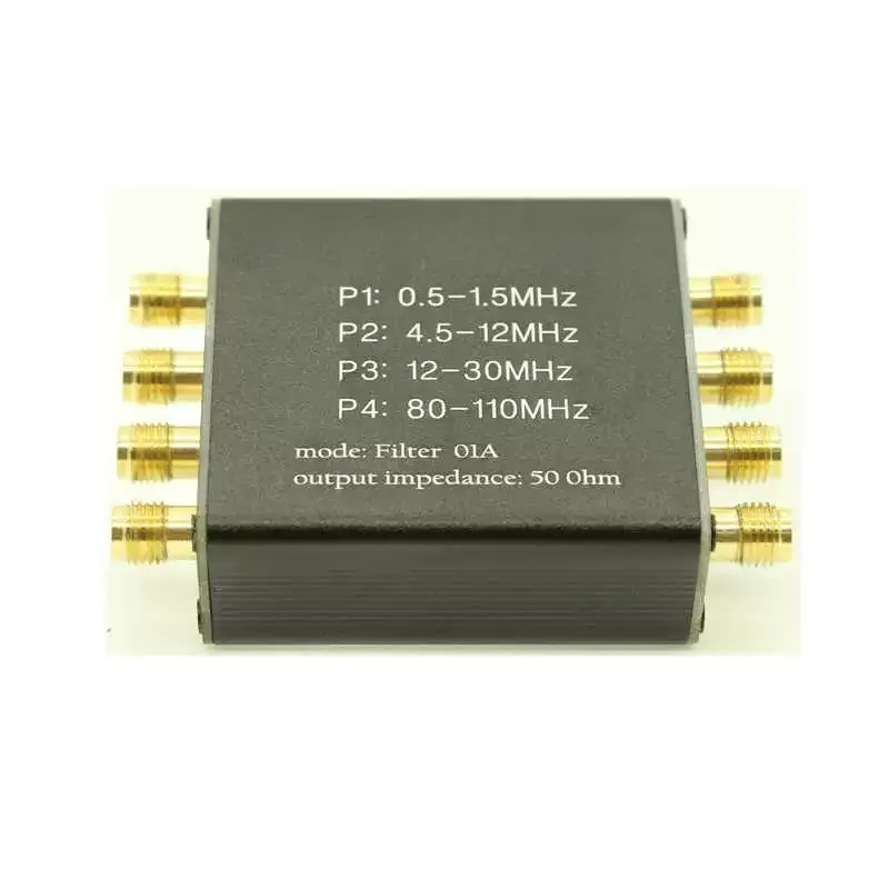 Band Pass Radio Pre Filter Low Noise Anti Interference RF Screening Module For Shortwave Ham Radio Receiving Circuit Accessory