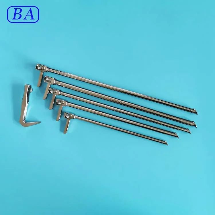 esophagoscopy set/esophageal forceps ENT esophagoscope tube with fiber