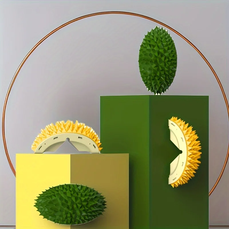 1pc Pet Cat Hair Rub, Removing Floating Hair, Can Be Fixed To The Corner, Massage Comb, Multi-functional Cat Scratch Rub