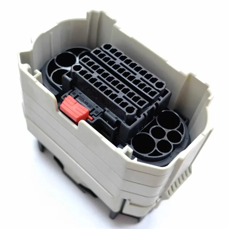 35016652 55P أنثى محطة الإسكان-موصل كهربائي حقيقي غمد الأسلاك تسخير حماية لإلكترونيات السيارات #3