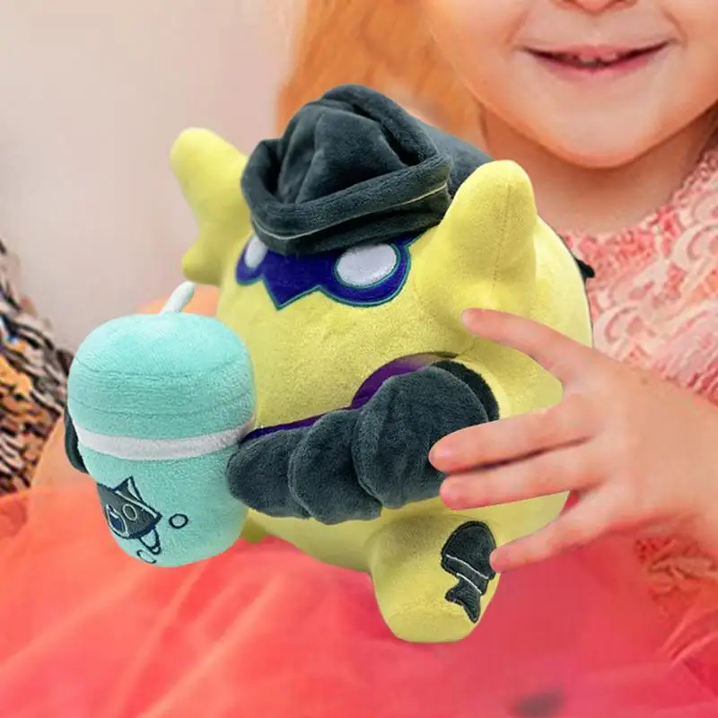 Game Anime Plush Toy 8Inch Birdman Holding Bottle Stuffed Dolls Ultra Soft Peluche Game Peripheral Plush Toy Doll For Kids &