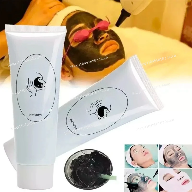 Carbon Powder Gel Face Cream, For Laser Beauty (Nd:YAG/Pico Laser), Skin Brightening & Rejuvenation, Carbon Peeling Care