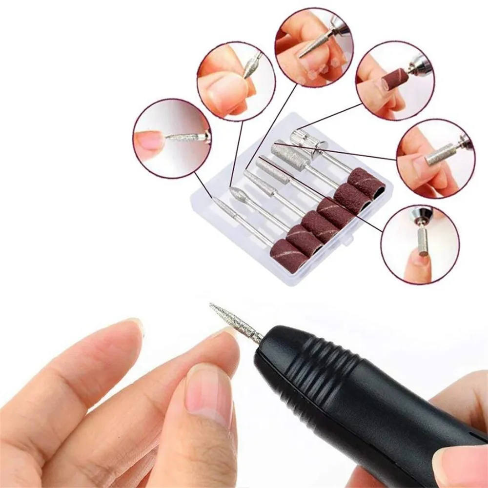 Wholesale Nail polish machine Set Professional Drill Machine Electric Sander Gel Cuticle Remover Lathe File Polish Tool