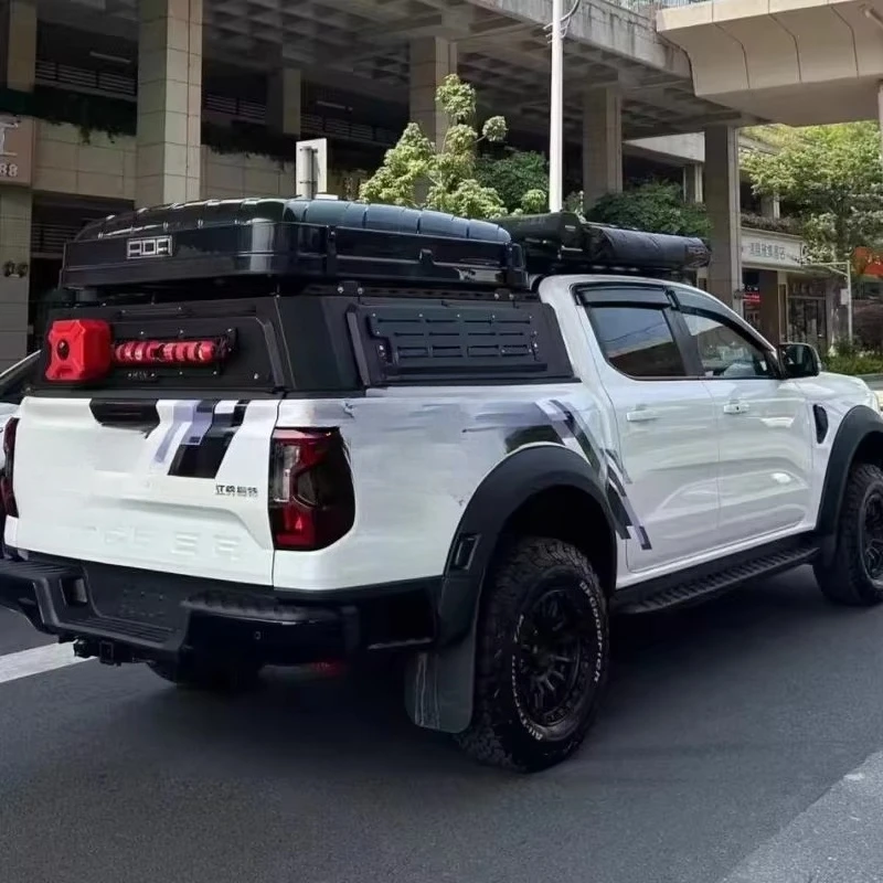 

Factory Directly Sales Folding Waterproof Aluminum Hard Bed Cover for Toyota for Pickup Truck