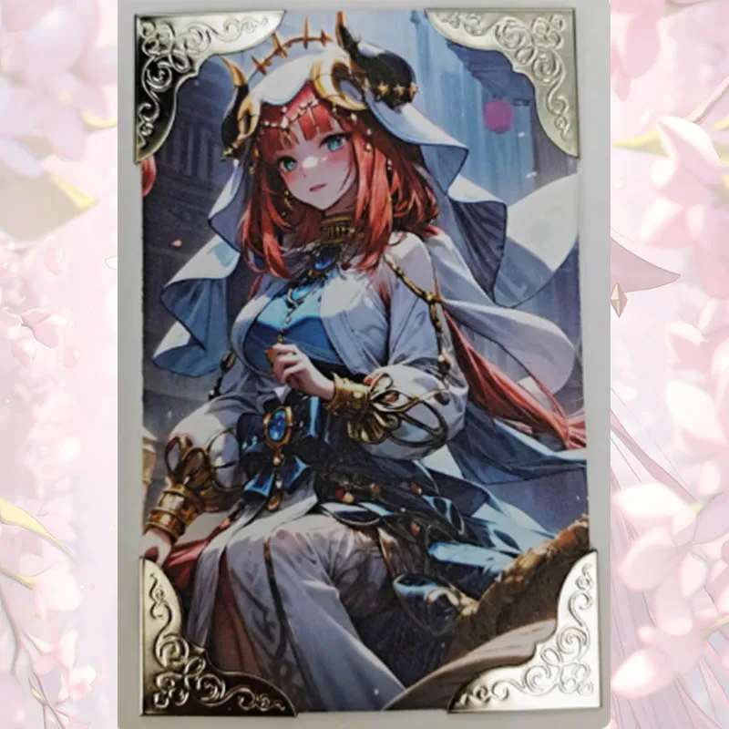 Goddess Story Rose Island ACG card Nilou Raiden Shogun Sangonomiya Kokomi Lumine Noelle boy Toy collection Birthday gifts