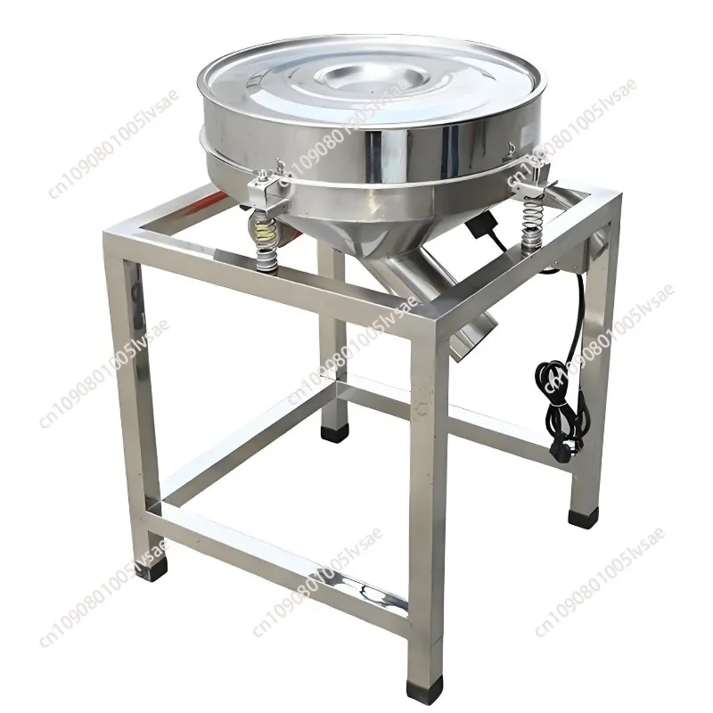 

Large Vibrating Machine Powder Screening Machine Stainless Steel Electric Traditional Chinese Medicine Powder Wood Powder