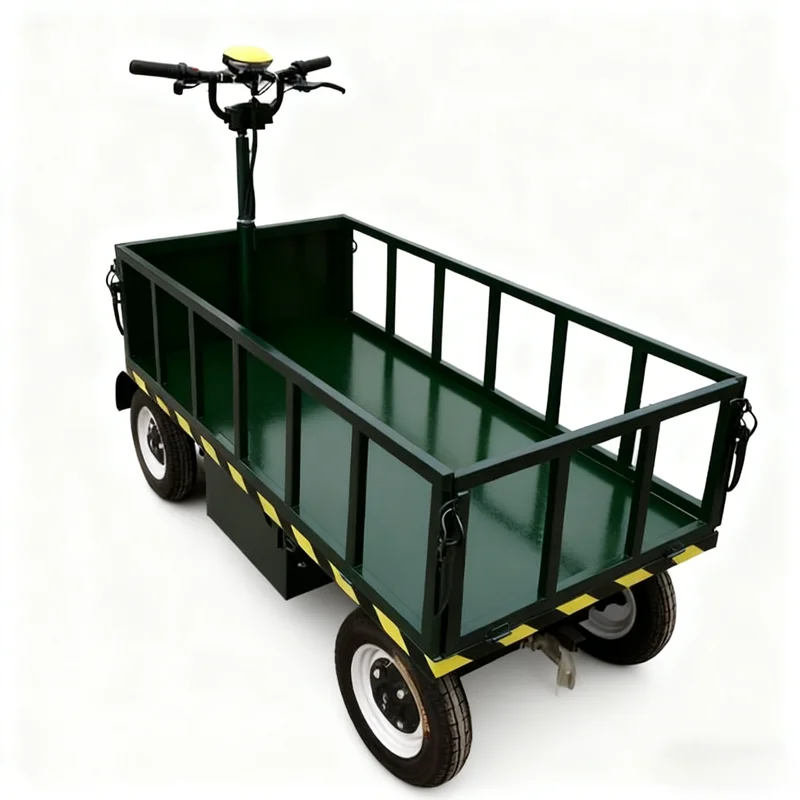 

Electric Cargo Cart/Electric Van Full Electric Pallet Truck Heavy Duty Platform Trolley Flatbed Truck