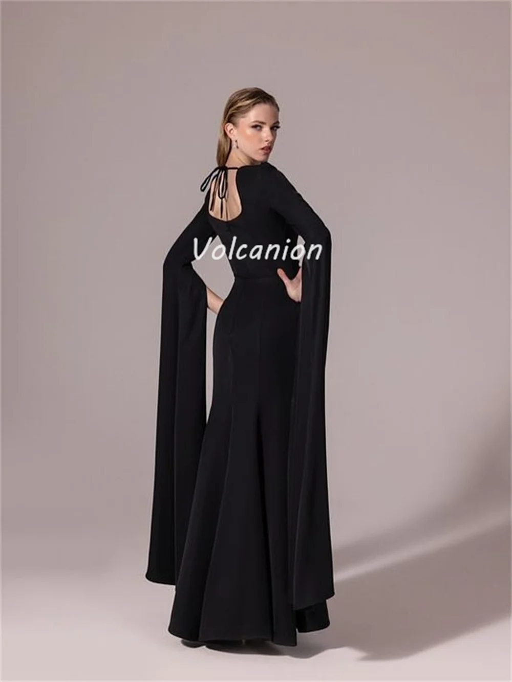 Customized Modern Style Sexy Jersey Ribbon Beading Ruched Mermaid Square Neck Long Dresses Bespoke Occasion Dresses High Quality