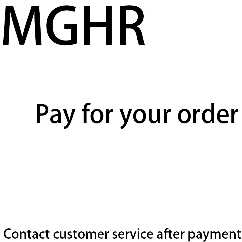 MGHR Please pay the order as soon as possible