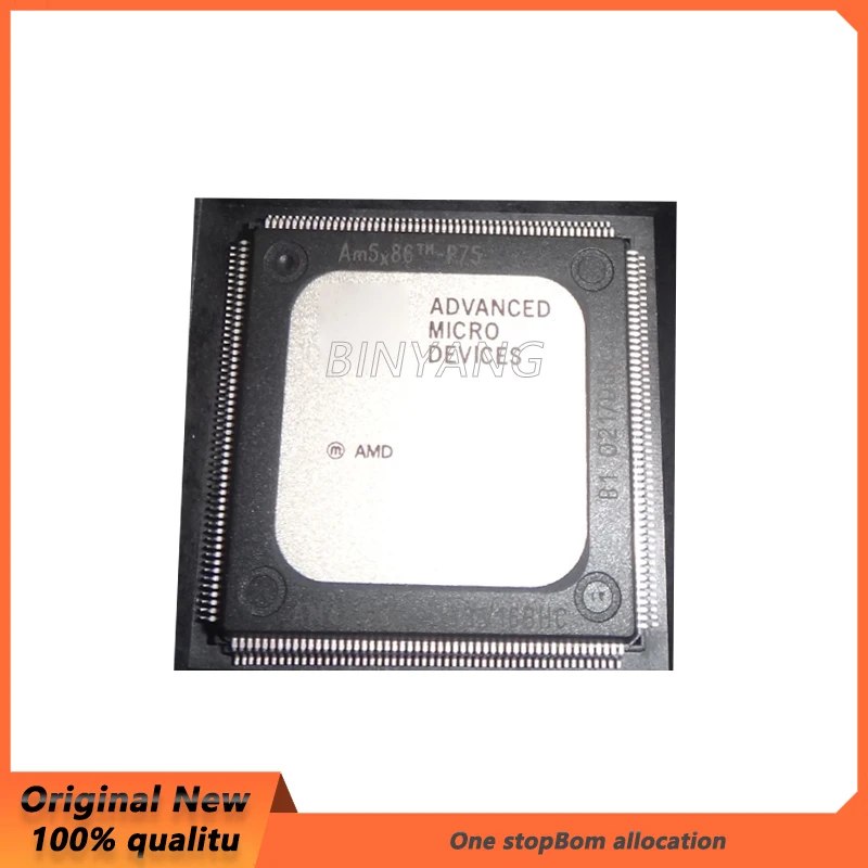 (1piece)100% New AM486DX5-133V16BHC AM486DX5 QFP208 In Stock Chipset