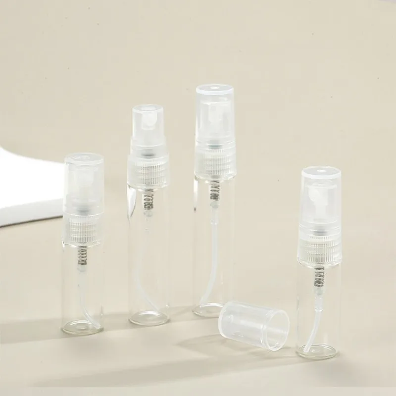 10/20/50 Stück leere Mini-Parfümprobenflaschen aus Glas, kleine Sprühflasche, feiner Nebel, tragbare Parfüm-Reiseflasche, nachfüllbar – Detail 9