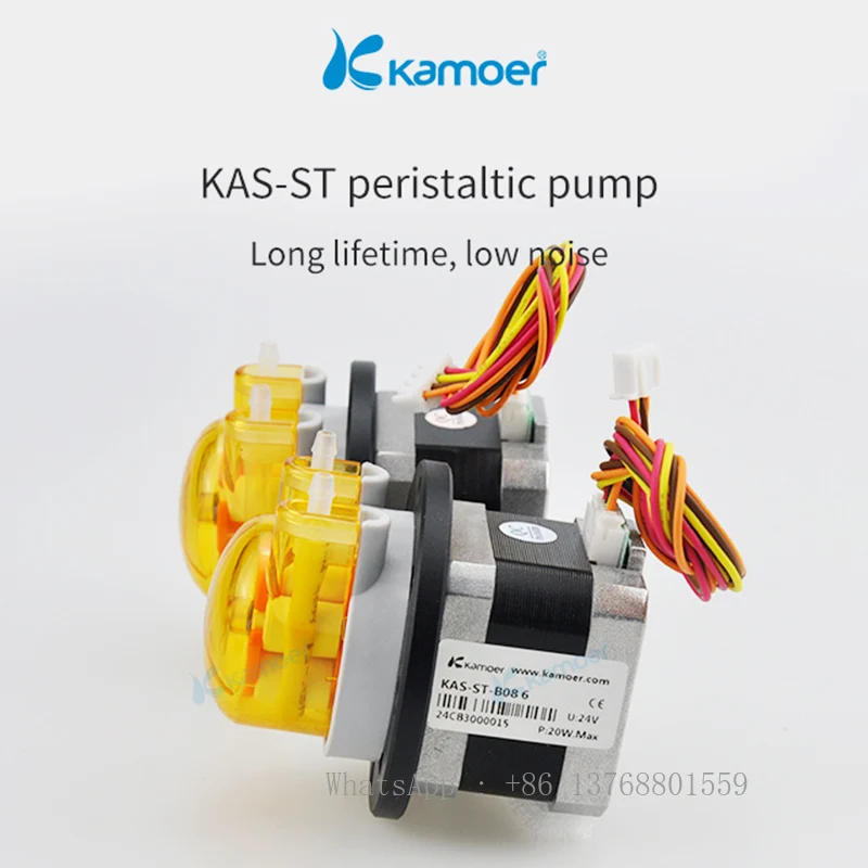 Kamoer KAS-42 Liquid Transfer Step Motor Low Pressure Electric Water Peristaltic Pump