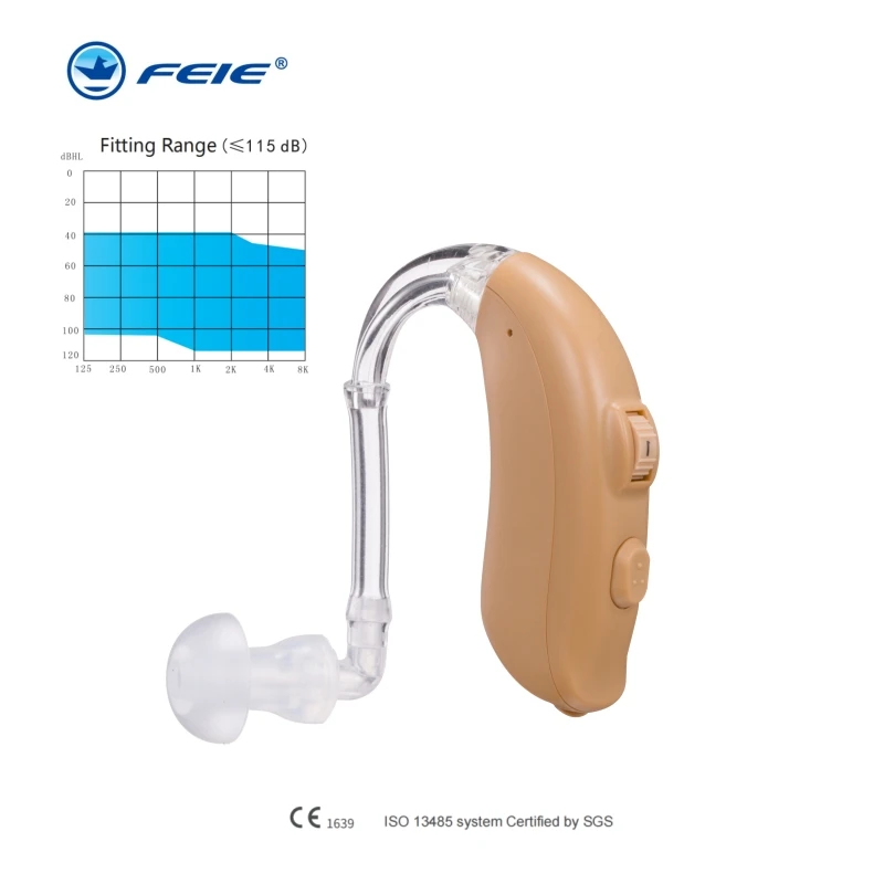 

Digital High Power Hearing Aid BTE Adjustable Volume Voice Elderly Sound Amplifier Ear Care Hearing Aids Deaf Headphones MY-15