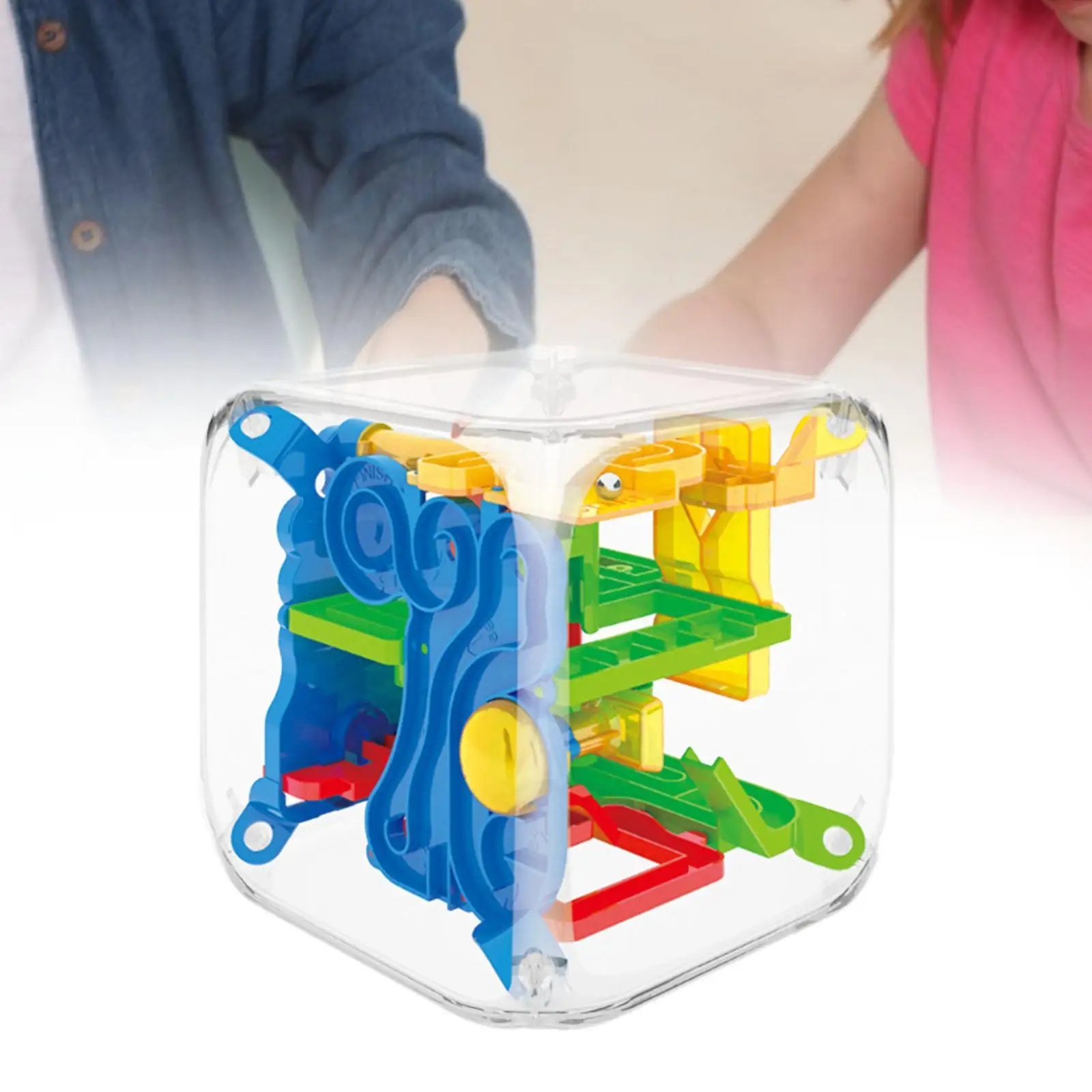 Cube labyrinthe pour enfants, jeu de puzzle 3D, jouet de fête, cadeaux pour enfants