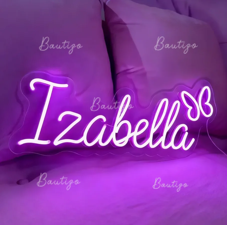 Neon Custom Sign Logo Wall Company Decor Holiday Light Wedding Living Room Art Bedroom Letters Led Light Up Sign Room Decor