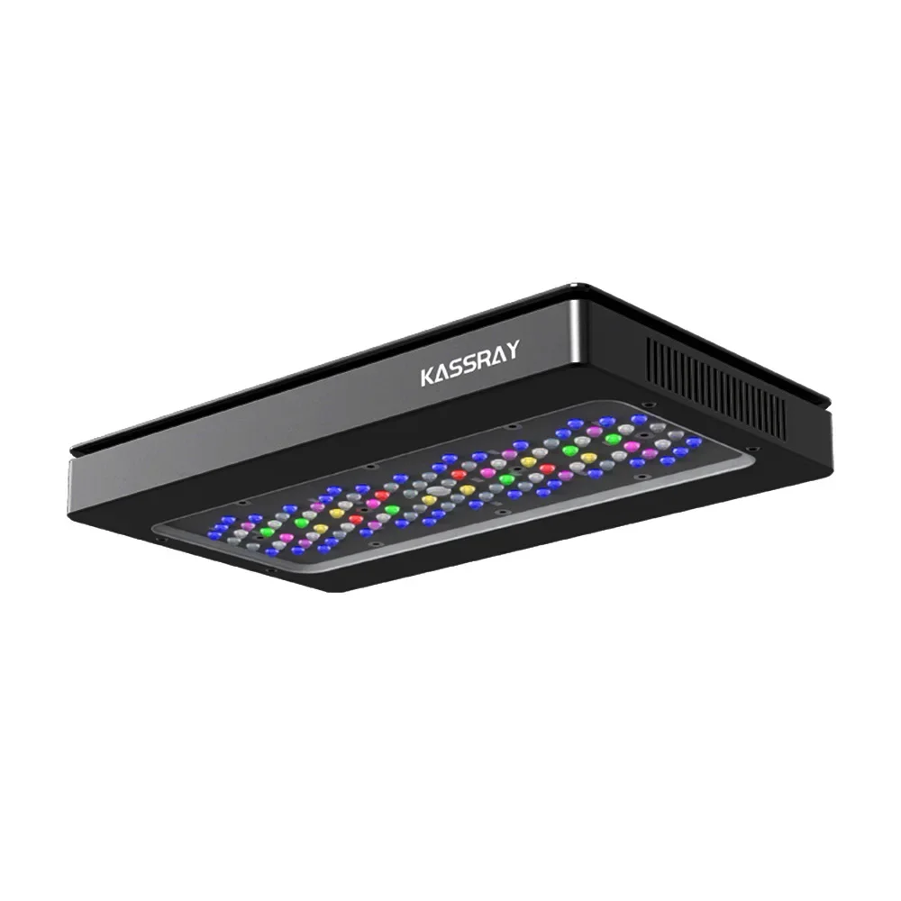 

KASSRAY S250 Pro 240W CREE WiFi Bluetooth Aquarium Full Spectrum Reef Light Emitting Diode Application Cooling Fan