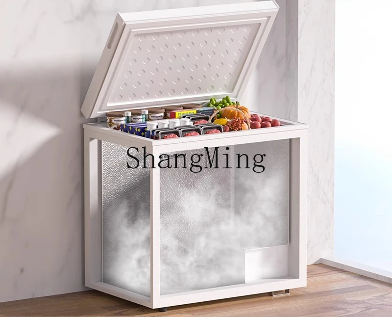 ZYH бытовая небольшая морозильная камера, охлаждаемая мини-морозная коммерческая морозильная камера двойного назначения