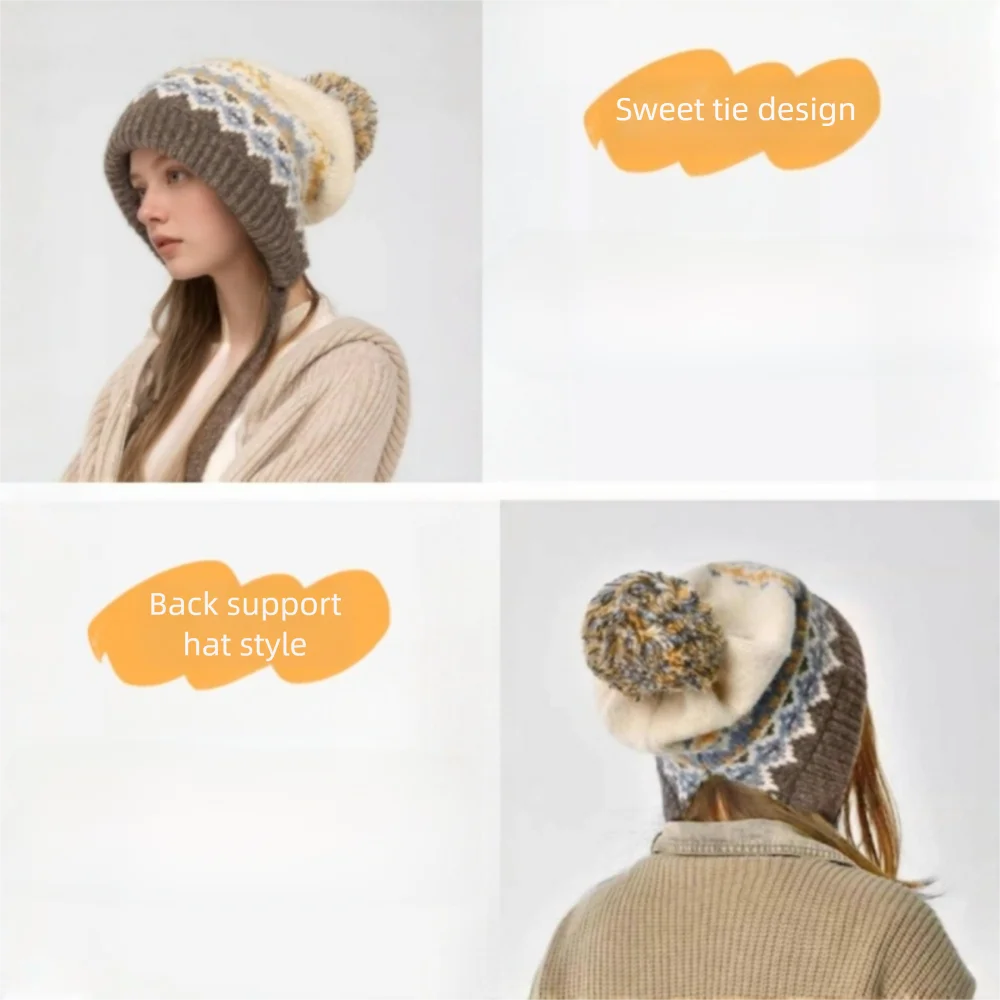 Modische Bommel-warme Mütze, w – Winter Trapper Hat Bewertung und Preis