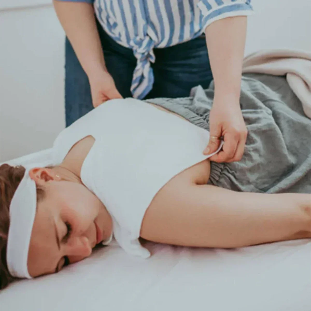 Toalla de masaje para el cuidado de la piel para salón de belleza, toalla Facial de microfibra para SPA, esteticista, forma de U, toallas para envolver la cara, herramientas para el cuidado de la piel, 1 ud.