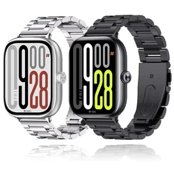 Metal Strap for Redmi Watch 5 Stainless Steel Replacement Bracelet for Xiaomi Mi Band 8/9 Pro Watchband Accessory Redmi Watch 4