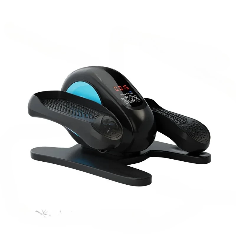 Electric elliptical machine foot leg trainer stepper exercise bicycle equipment