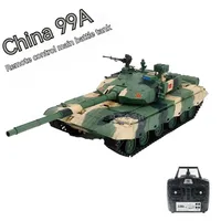 Heng Long 3899a 1/16 Scale Tk7.0 Plastic Version Chinese 99a Rtr Rc Tank Model  Boys Bb Pellets Gearbox Barrel Army Toys