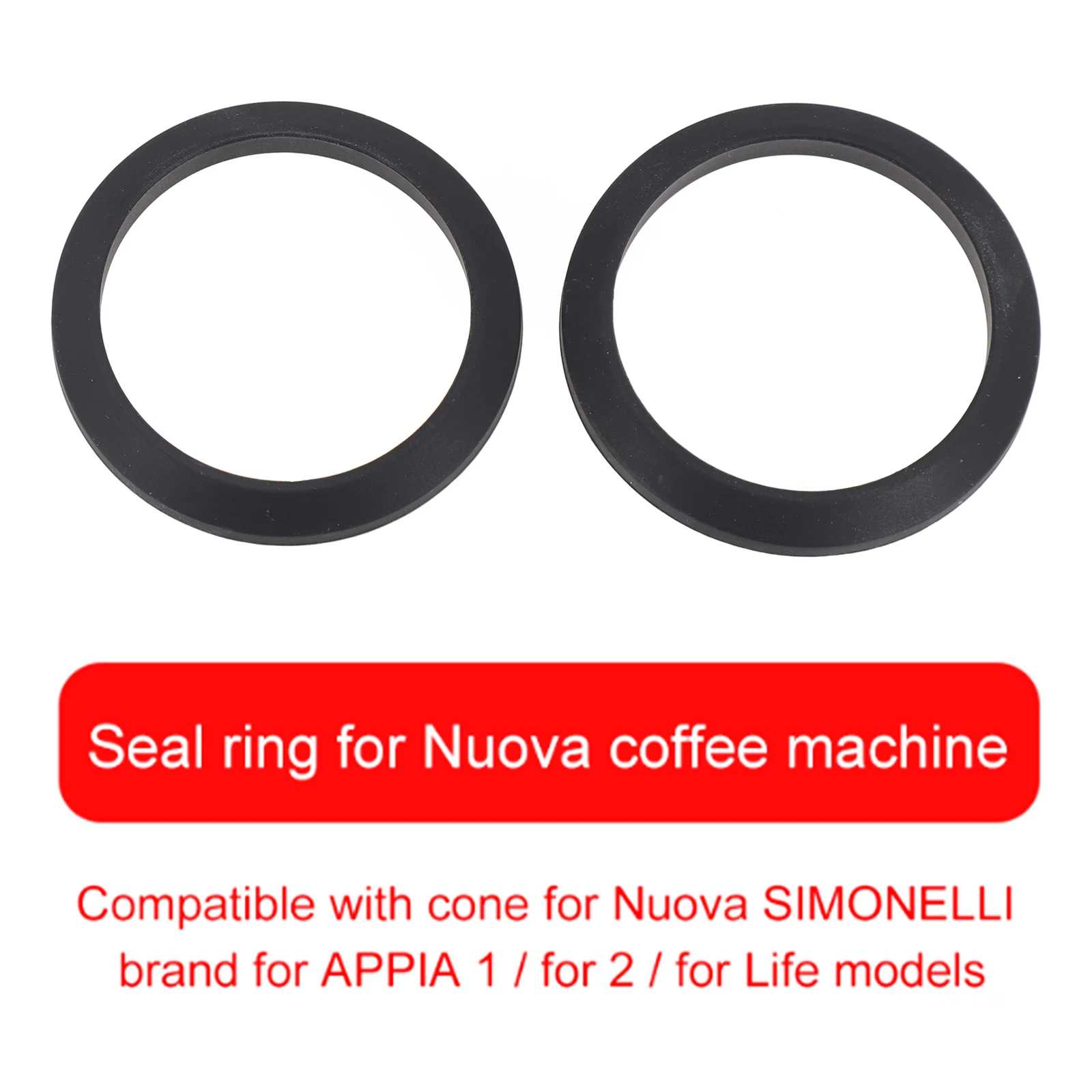 Silicone Ring Gasket for Nuova For Simonelli Appia Group Head Ensures Stable Portafilter Lock Between 5 and 7 OClock Position