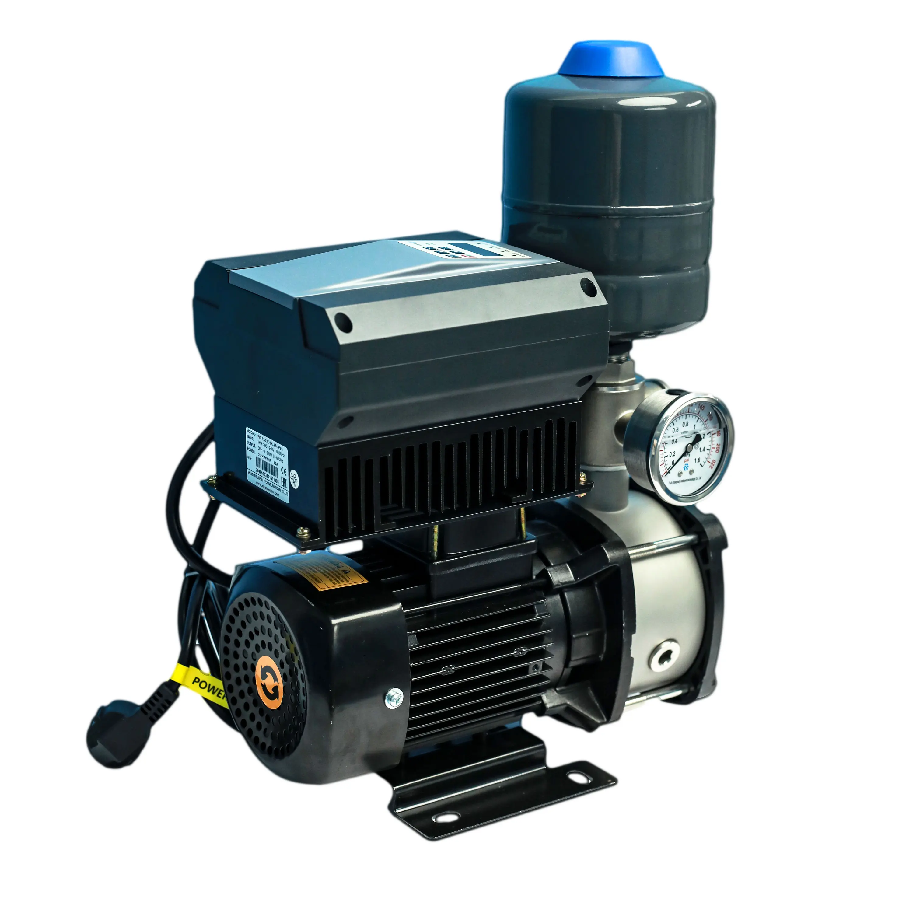 Aikon constant pressure residential water booster pumps with IP55 vfd frequency converter control