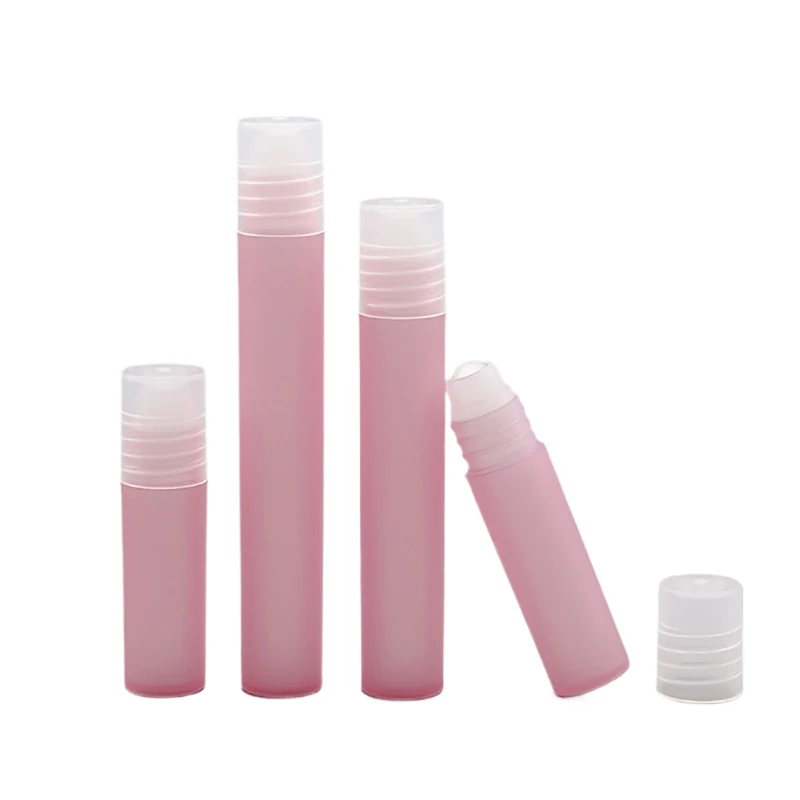 /10ml leere Parfüm rolle Rollerball flasche auf Plastik flüssigkeiten Ölbehälter nachfüllbare Flaschen halter neue Abfüll flasche