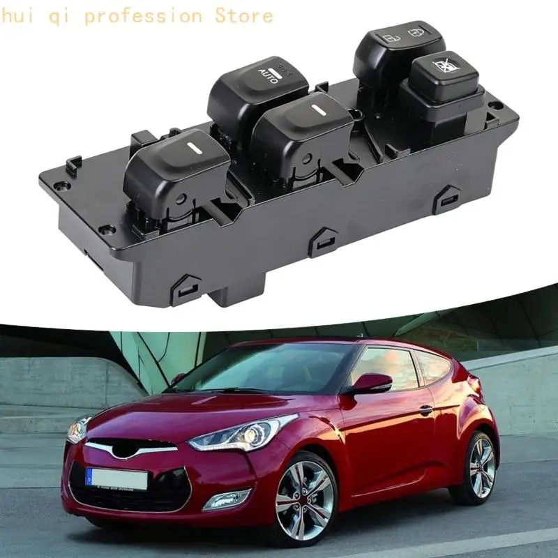 Autotürfenster-Steuerschaltereinheit 93570-2V005, schwarze Gehäusebaugruppe für die Reparatur von Innenverkleidungen und die – Detail 2