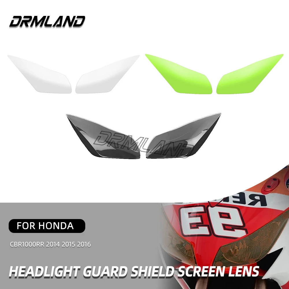 For HONDA CBR1000RR CBR 1000RR 2014 2015 2016 Motoctycle Accessories Headlight Guard Shield Screen Lens Cover Protection