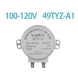 1PC Brand New Permanent Magnet Synchronous Motor 100V-120V 4/4.8 rpm D-axis Microwave Oven Plate Motor Turntable Motor