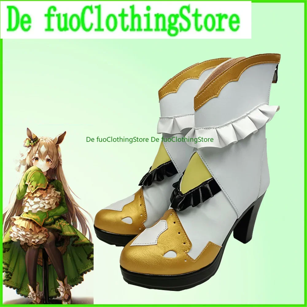 

Pretty Derby Umamusume Satono Diamond Обувь для косплея Сапоги Аниме Карнавал Вечеринка Хэллоуин Рождество DefuoClothing Магазин обуви