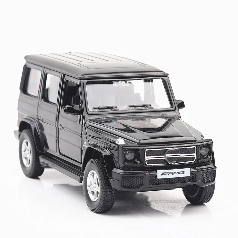 1/36 g63 g-class modelo de carro de brinquedo para crianças rmz city esporte diecast miniatura puxar para trás coleção carro presente para menino b418