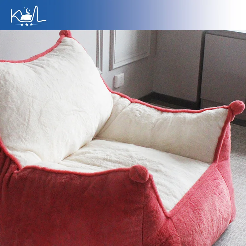 Vacuum Compressed Boneless Sofa, Foldable Fabric Couch Bed for Small Living Room & Apartment, Space Saving, Fast Shipping