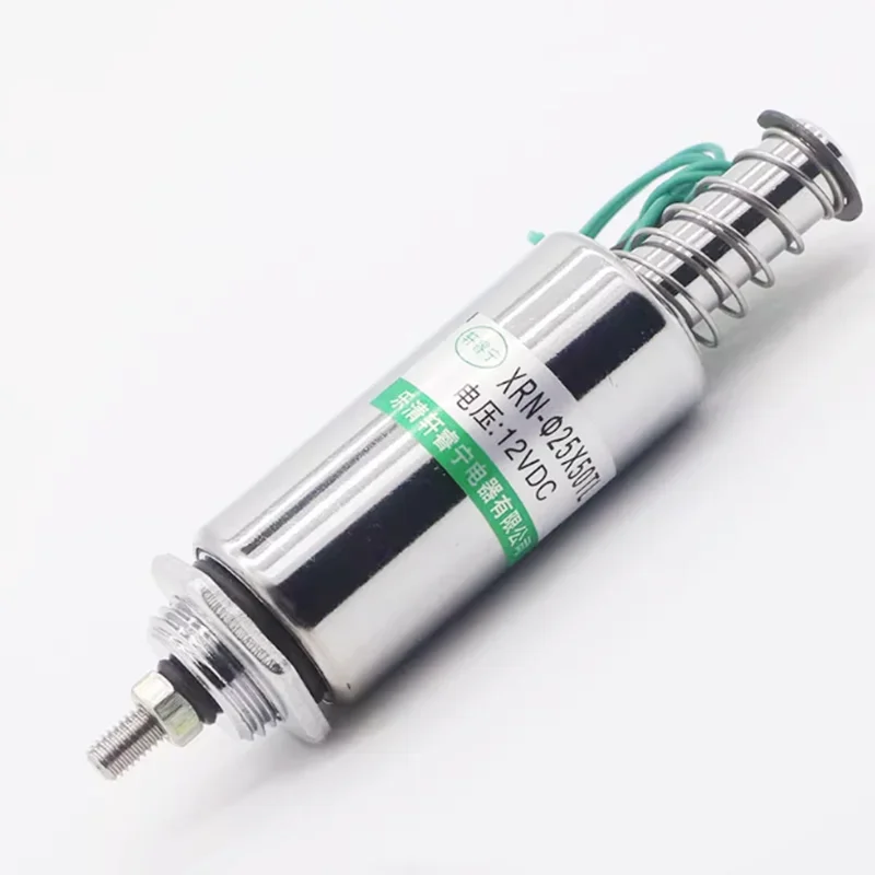 1pcs Linear Tubular Push Pull Solenoid Electromagnet XRN-25/50TL DC12V 24V for Sewing Machine 106mm Length