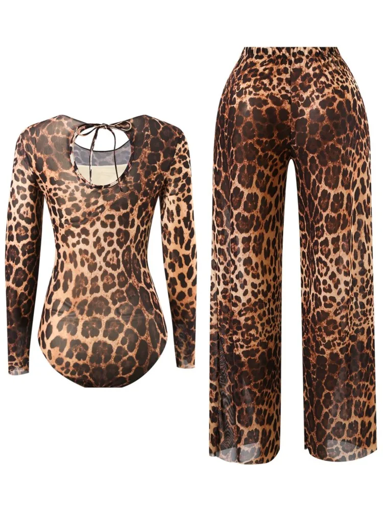 2-teiliges Set Bademode und Panst Sexy Badeanzug Damen Sommer Badeanzug Bikini Set Strand Cover Up Badeanzug Купа