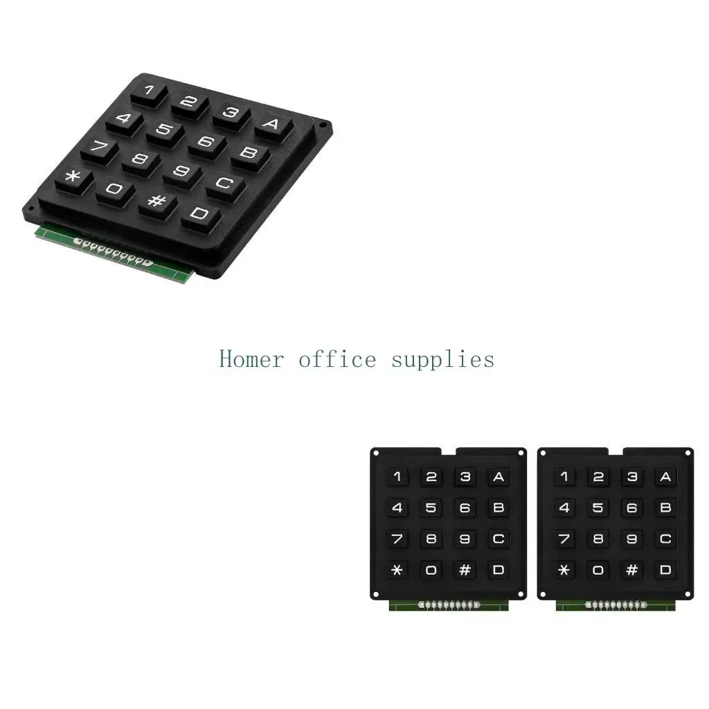 

K43B 16Key Membrane Button Keypad Matrixes Array Matrixes Keyboard Membrane Button Keypad Panel