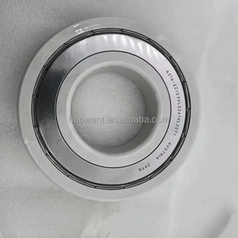 Insulated Electric Motor Bearing Deep Groove Ball Bearings 6316-2ZC3VL0241VL2071
