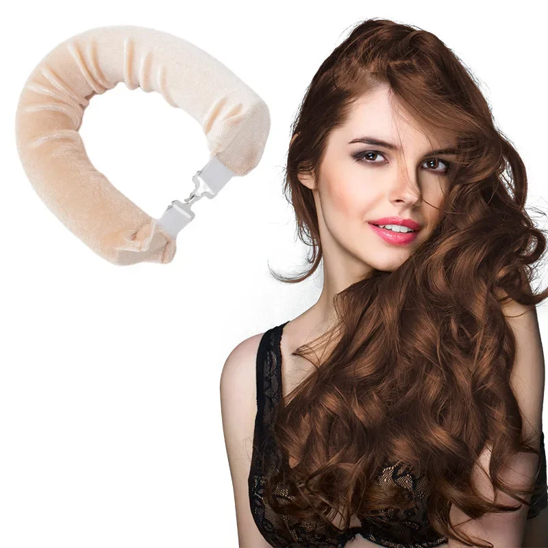 New Heatless Hair Curlers Curling Rod Headband No Heat Rollers Lazy Curls with Hook Sleeping Soft Flexi Rods Hair Styling Tools