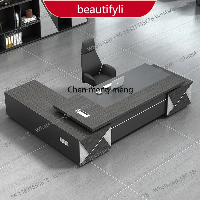 

Простой современный стол руководителя A38, компьютерный стол для менеджера, стол для президента, офисная мебель.