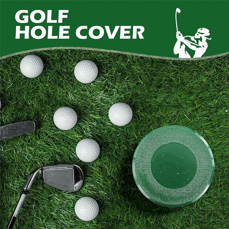 

【Hot Cake】10 Pcs Golf Cup Cover Golf Practice Training Aids Hole Covers Golf Hole Putting Green Cover For Golf Course Garden Eas