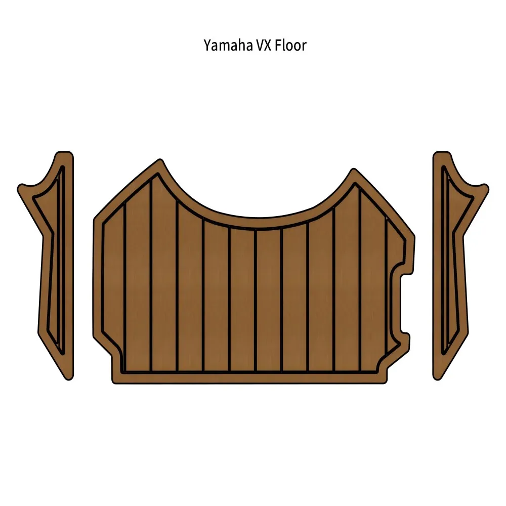 Ya-ma-ha VX Floor Pad Boat EVA Foam Faux Teak Deck Decking Mat Flooring Seadek MarineMat Gatorstep Style Self Adhesive