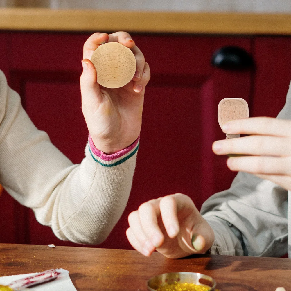 5 قطعة زجاجة نبيذ خشبية فارغة الحرف لم تنته دهان داي ديكور الكتابة على الجدران زخرفة الحفلات مشاريع الحرف الخشبية الصغيرة ل #6